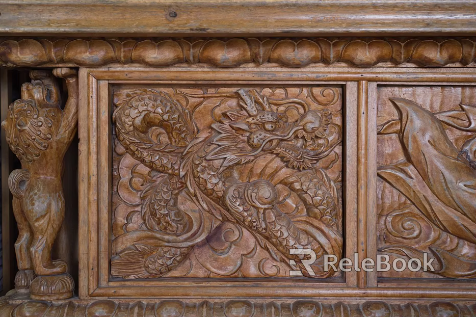 wood carving texture