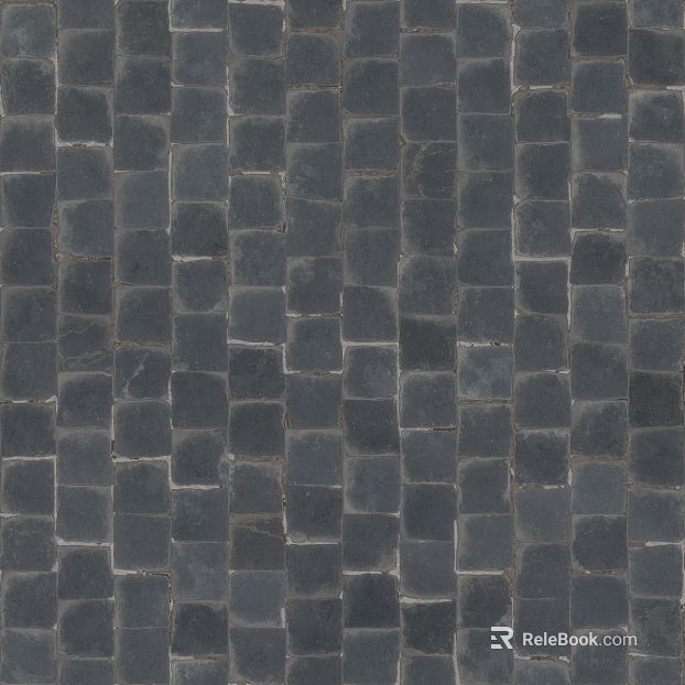 Dark gray stone tiles for outdoor paving texture