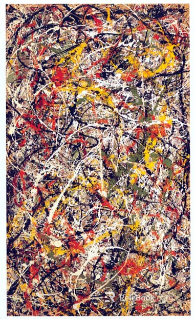 Abstract color graffiti decorative painting texture