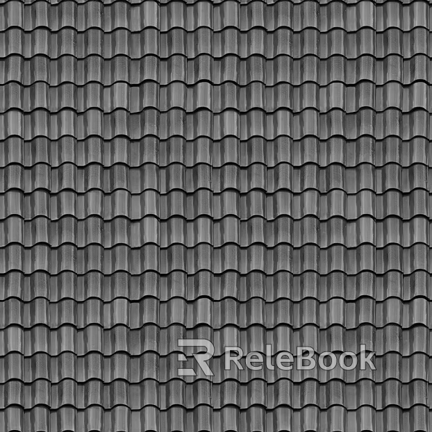 Green tile texture