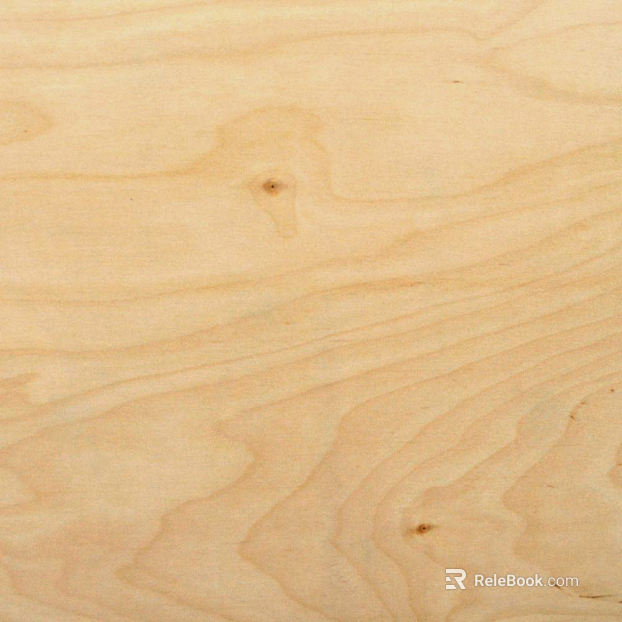 Plywood wavy yellow wood grain texture