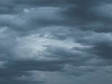 Dark dark clouds, cloudy sky, storm disaster coming texture (ID:ffach342431)