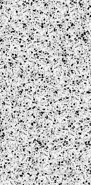 terrazzo black and white bump texture