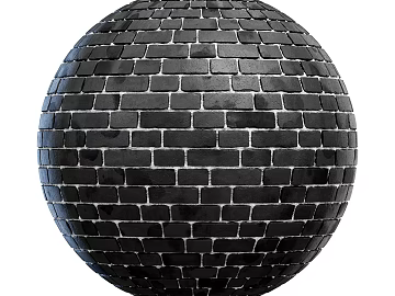 Brick wall PBR texture (ID:ffach644714)