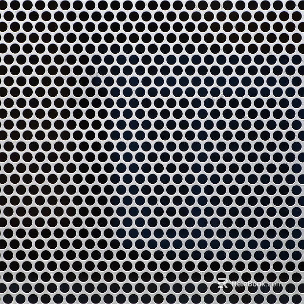 Perforated plate texture