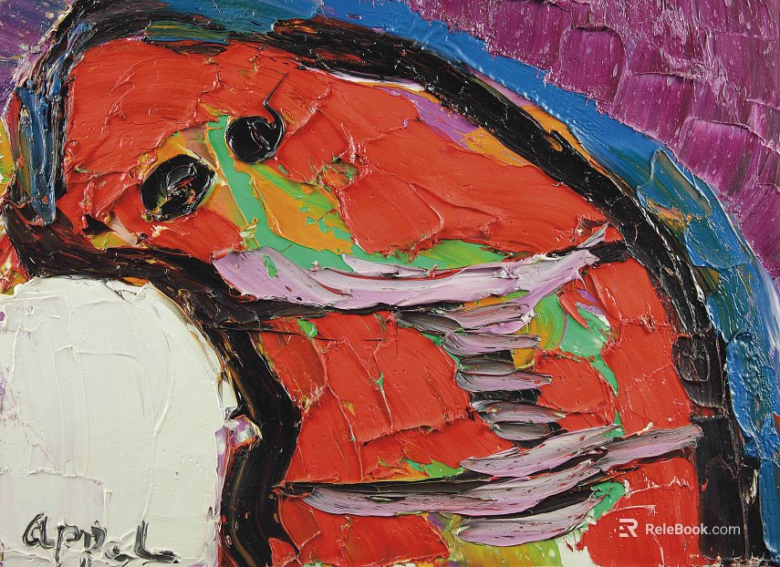 abstract painting texture
