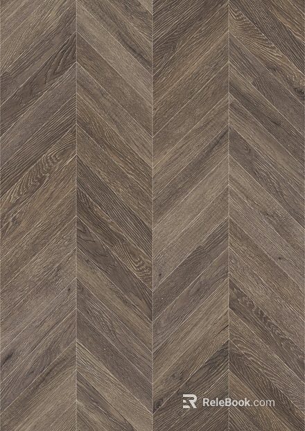 Wood floor walnut color wood grain fishbone brick texture