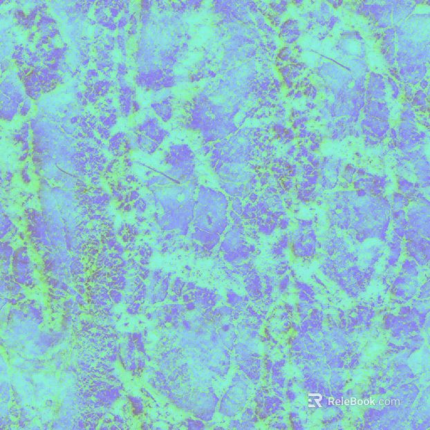 Purple blue fluorescent mesh pattern marble wall surface texture