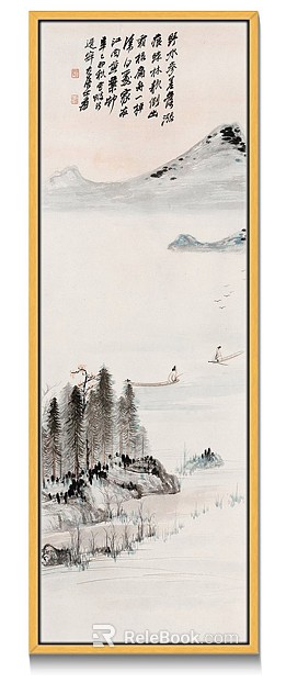 landscape painting texture