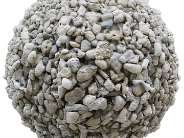 Gravel PBR texture (ID:ffach227351)