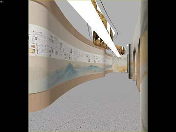 New Chinese Terrazzo Exhibition Hall Floor texture (ID:ffaeh798536)