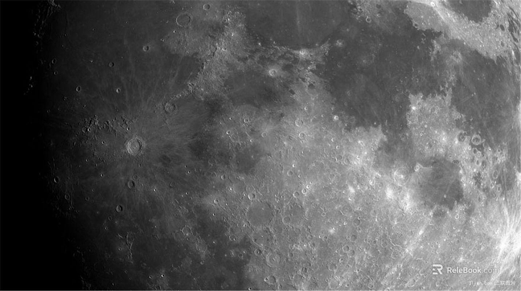 surface of the moon texture