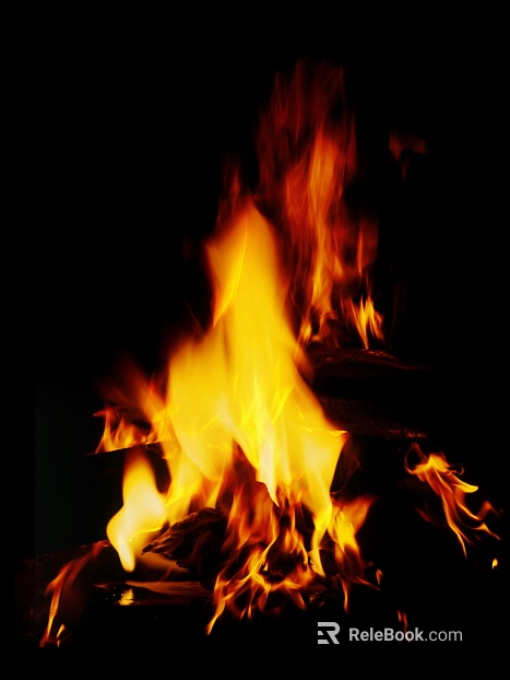 Flame texture texture