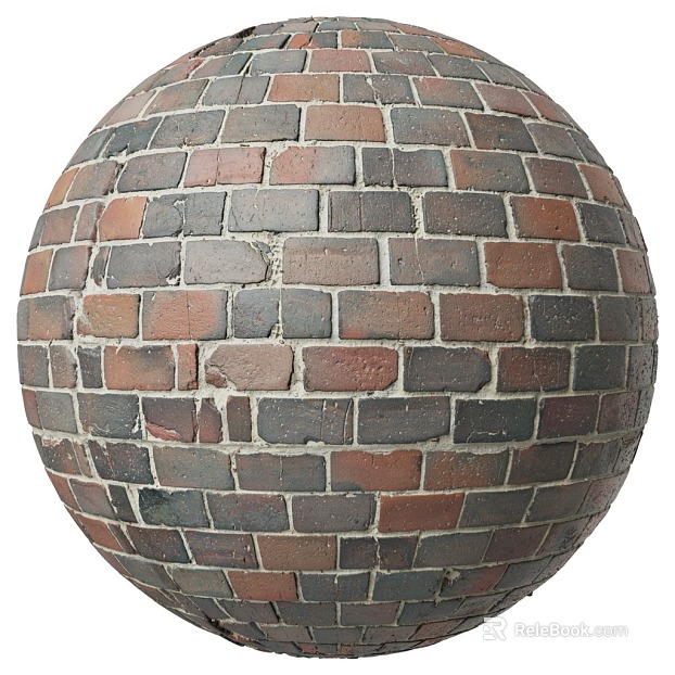 Brick wall PBR texture