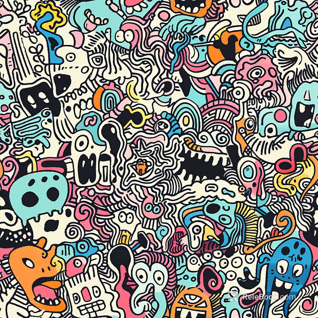 Patterned wall fabric, patterned wallpaper, cartoon wallpaper, cartoon wall fabric, wall fabric, wallpaper, wallcovering texture