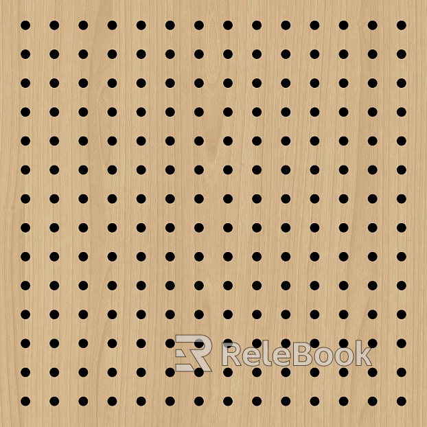Sound-absorbing board Sound-absorbing board Yellow wood grain texture