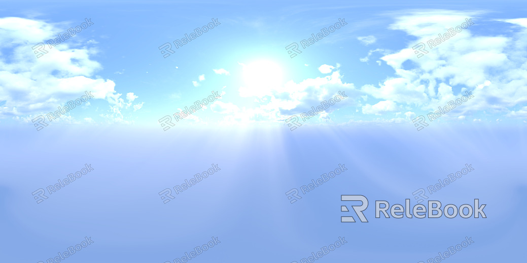 Sunrise Sunset Cloudy Blue Sky Landscape Landscape HDR texture