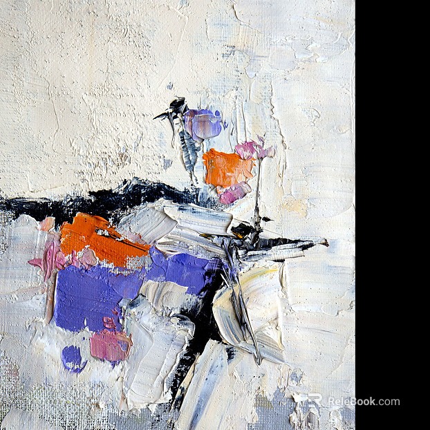 Abstract wind oil decorative painting texture