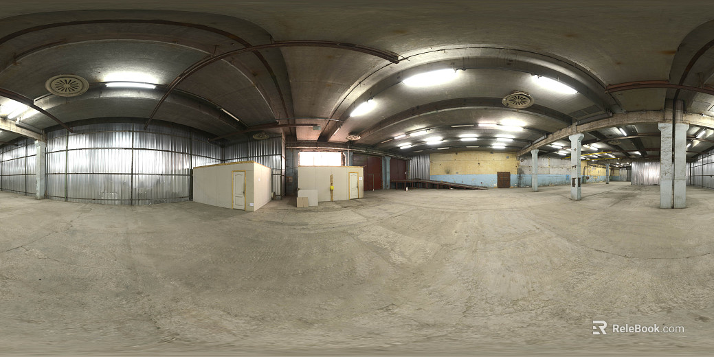 Indoor Factory Building HDR texture