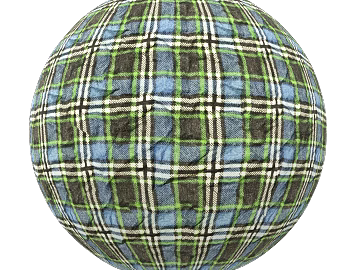 Plaid PBR texture (ID:ffach918344)