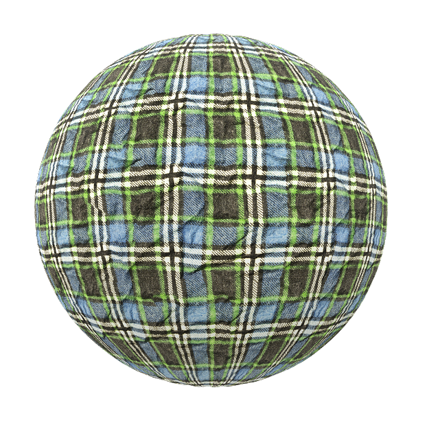 Plaid PBR texture