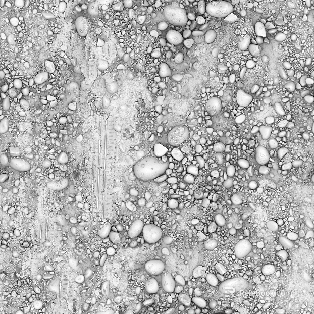 Black and White Bump texture