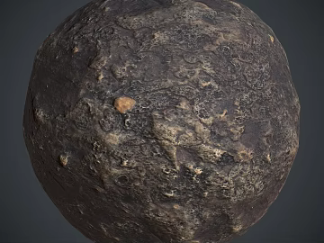 Rock PBR texture (ID:ffach377581)