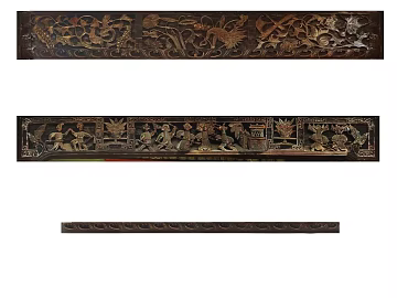 Wood Carved Wood Grain Metal Carved Plate texture (ID:ffaeg94890)