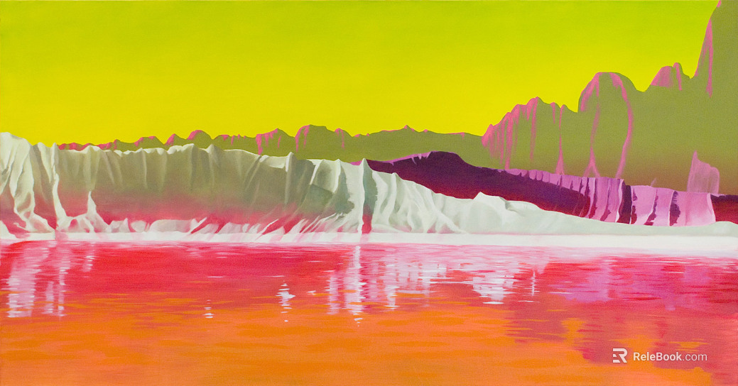 landscape painting texture