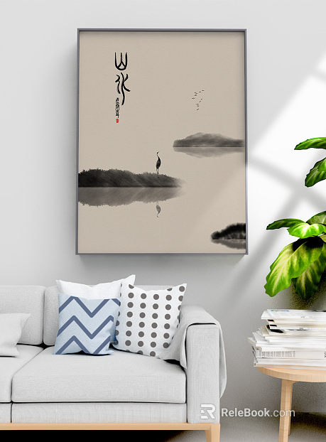 landscape painting texture