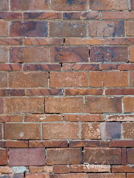 Exterior wall brick red brick courtyard brick garden ground splicing brick texture