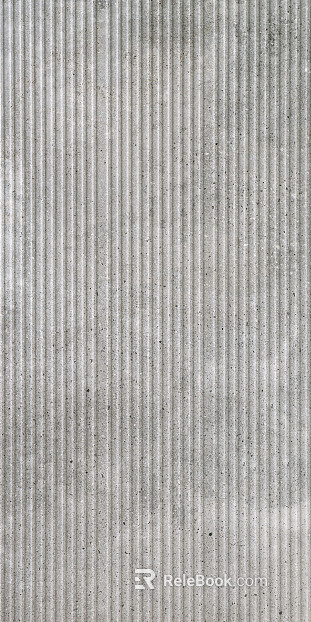 Machine cut stone light gray white shallow groove texture board texture