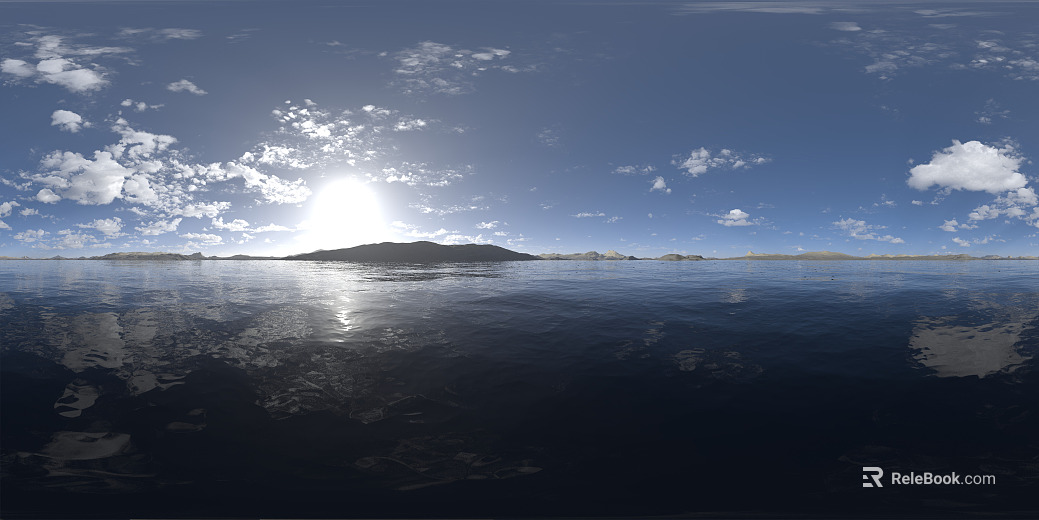 Lake Sky Sea Sky HDR texture