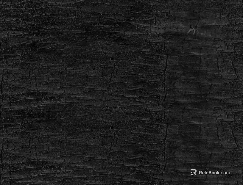 Deep black carbon wood wall decoration material texture