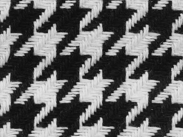Black and White Houndstooth Fabric Garment Fabric texture (ID:ffaeh880726)