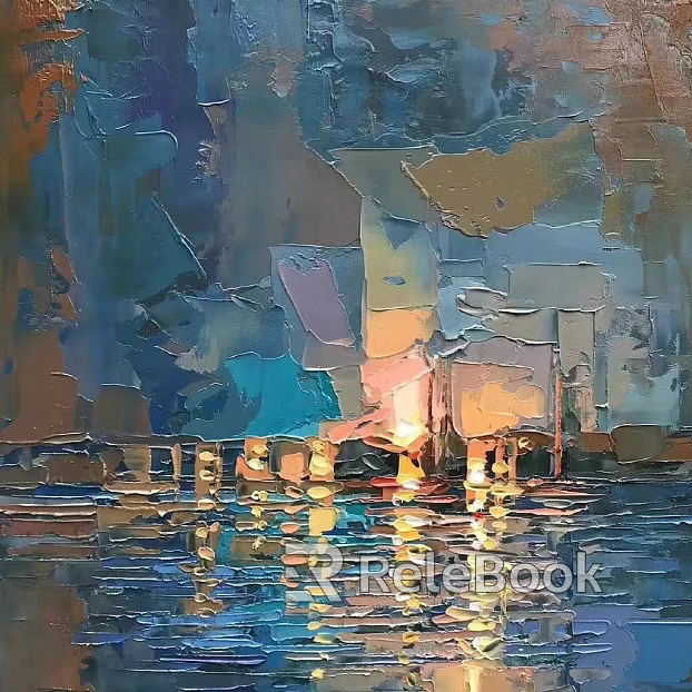 abstract painting texture