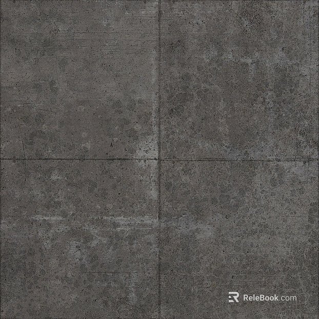 Dark gray cement tiles for indoor flooring texture