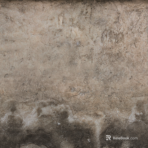 Outdoor wall surface texture
