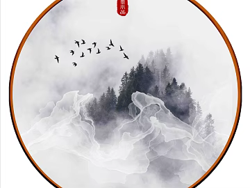 landscape painting texture (ID:ffajg28726)