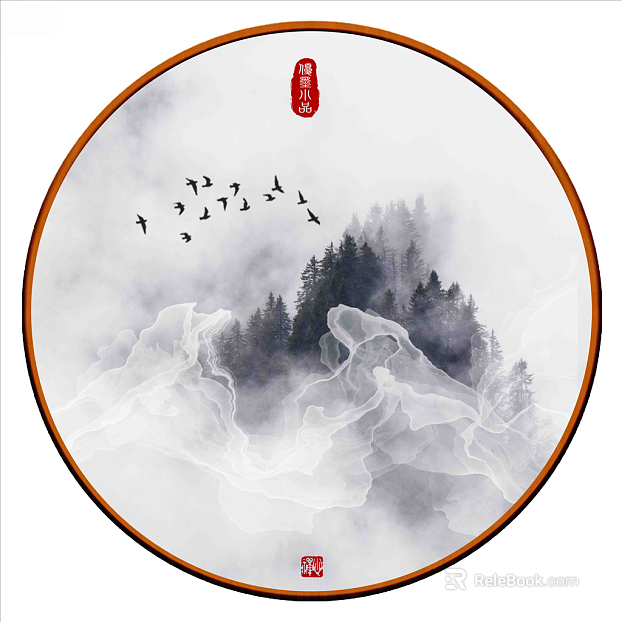 landscape painting texture