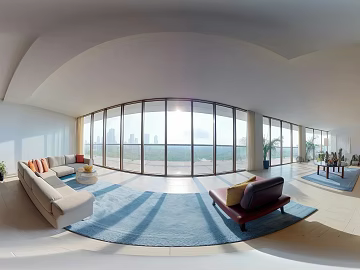 Indoor Apartment Large Flat Level HDR 3d model