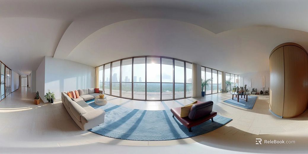 Indoor Apartment Large Flat Level HDR texture