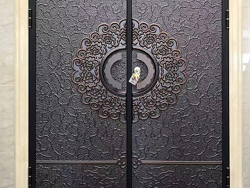 Metal door texture (ID:ffajg58227)