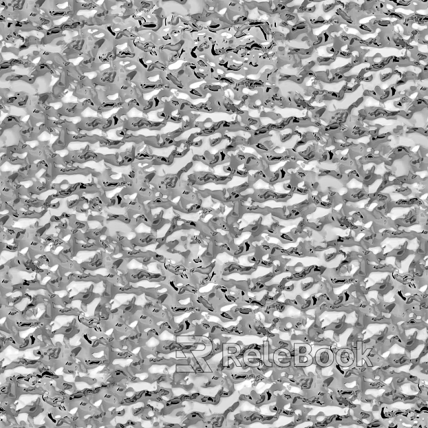 water corrugated metal texture