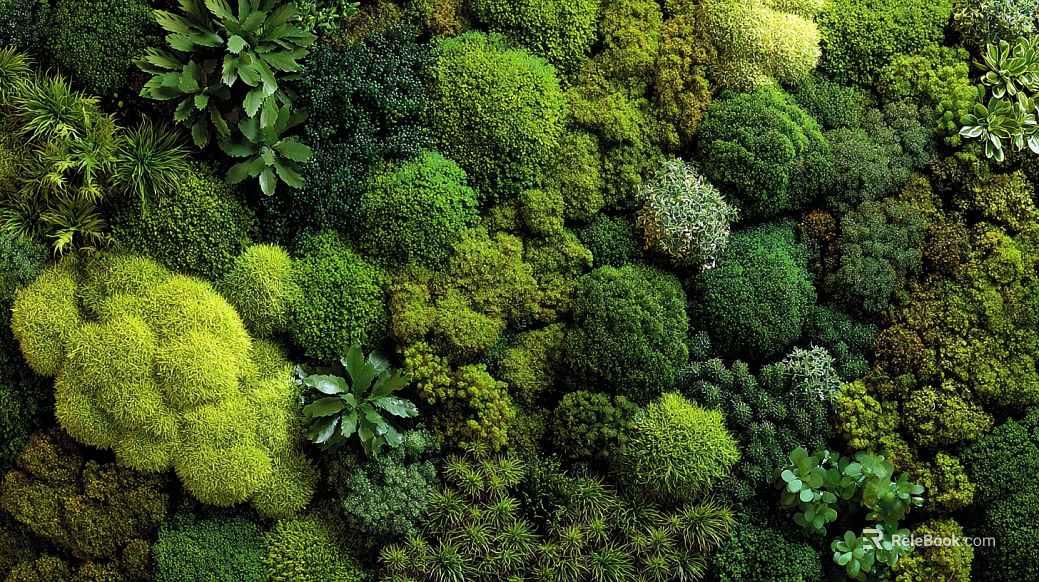 Bryophytes Wall Decoration Ecological Wall Greening Wall Indoor Gardening Vertical Greening Plant Wall texture