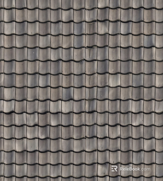 Green tile texture