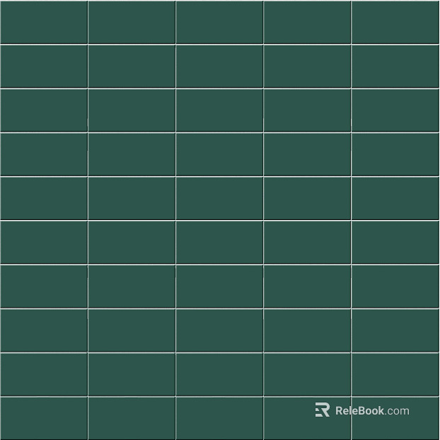 Plaid Tile Green Gradient Retro Wall Tiles texture