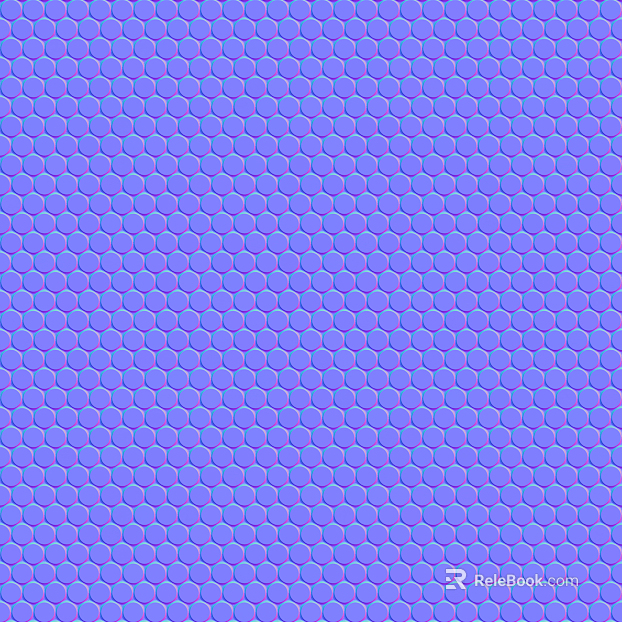 Metal plate normal bump texture