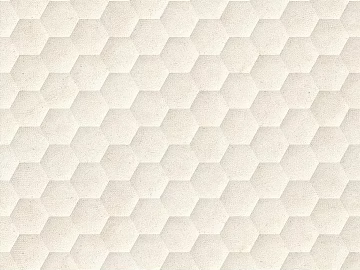 creamy-white modern new Chinese style hexagonal antique brick 3d model