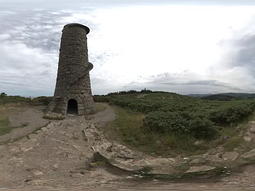 Outdoor cloudy panorama texture (ID:ffajh145277)